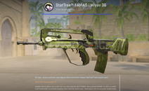 Kill Sayısı Gösteren Yeşil FAMAS Meow 36 Kill Sayısı Gösteren Yeşil FAMAS Meow 36