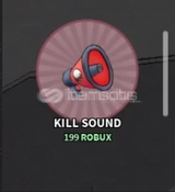 ⭐Kill Sound / The Strongest Battlegrounds⭐