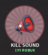 Kill Sound | The Strongest Battlegrounds