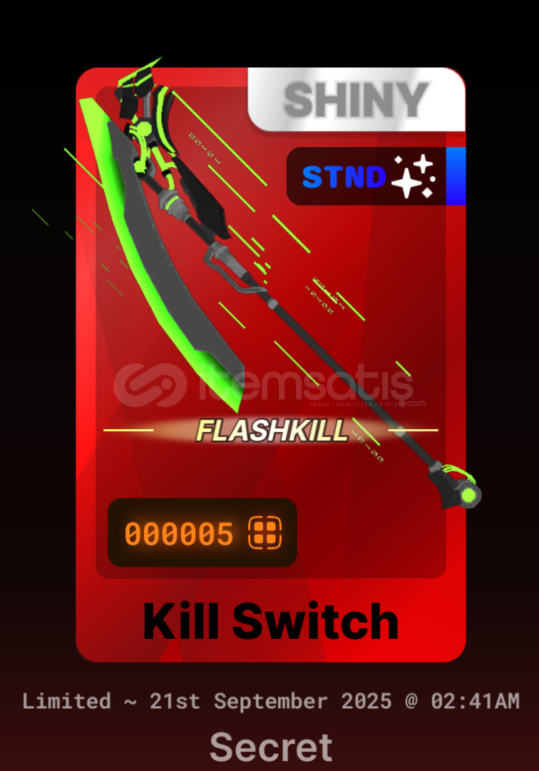 Kill Switch Kılıç Kill Switch Kılıç