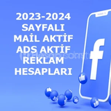 Kimlik Onaylı 2 Yıllık Facebook Hesap Sayfalı 