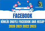 Kimlik Onaylı Facebook Hesap 2020 2021 2022 