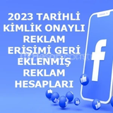 KİMLİK ONAYLI FACEBOOK REKLAM HESAPLARI