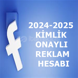 2024-2025 KİMLİK ONAYLI FACEBOOK REKLAM HESABI