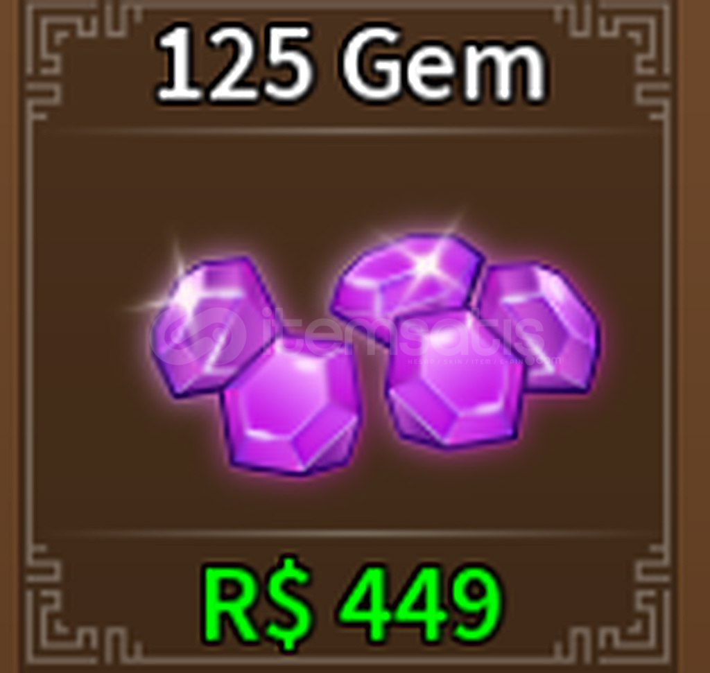 King Legacy 125 Gem King Legacy 125 Gem
