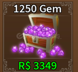 King Legacy 1250 gem