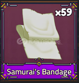 King Legacy - 15 Adet Samurai Bandage