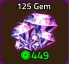 ✨King Legacy 125 Gem✨