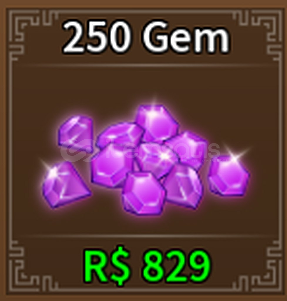 King Legacy 250 gem King Legacy 250 gem