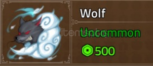 ✨King Legacy Wolf ✨
