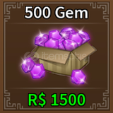 King Legacy 500 gem