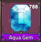 King Legacy 10x Aqua Gem Material