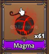 King LEGACY ''6 ADET'' MAGMA FRUIT