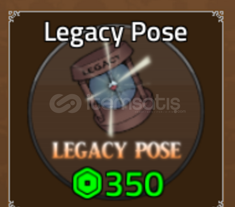 King Legacy Legacy Pose GİFT King Legacy Legacy Pose GİFT