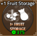 King Legacy +1 Fruit Storage
