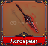 King Legacy - Acrospear Materyalleri