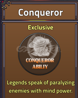 King Legacy - Conqueror