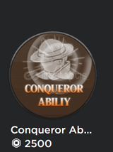 King Legacy Conqueror Ability