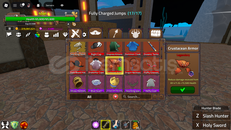 King Legacy Crab Armor