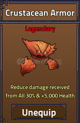 King Legacy Crustacean Armor