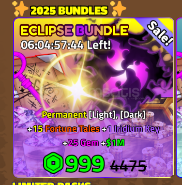 King Legacy Eclipse Bundle King Legacy Eclipse Bundle