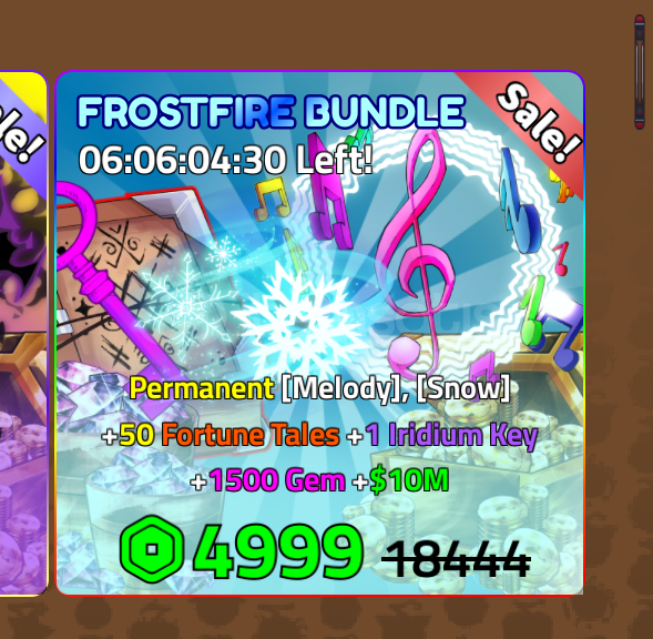 King Legacy Frostfire Bundle King Legacy Frostfire Bundle