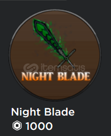 King Legacy Night Blade King Legacy Night Blade