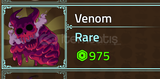 King Legacy Perm Venom Fruit