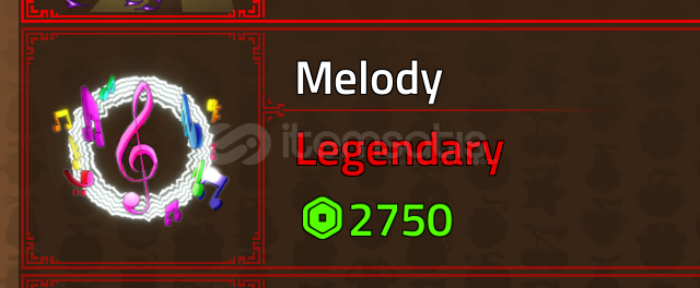 King Legacy Perm Melody Fruit King Legacy Perm Melody Fruit