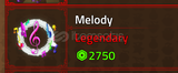 King Legacy Perm Melody Fruit