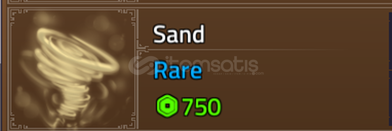 King Legacy PERMANENT Sand King Legacy PERMANENT Sand