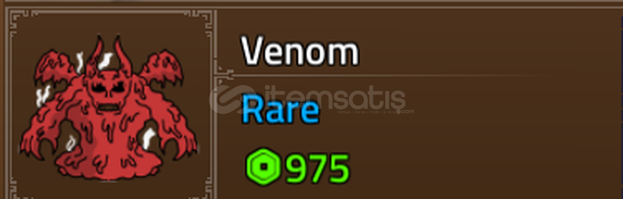 King Legacy PERMANENT Venom King Legacy PERMANENT Venom