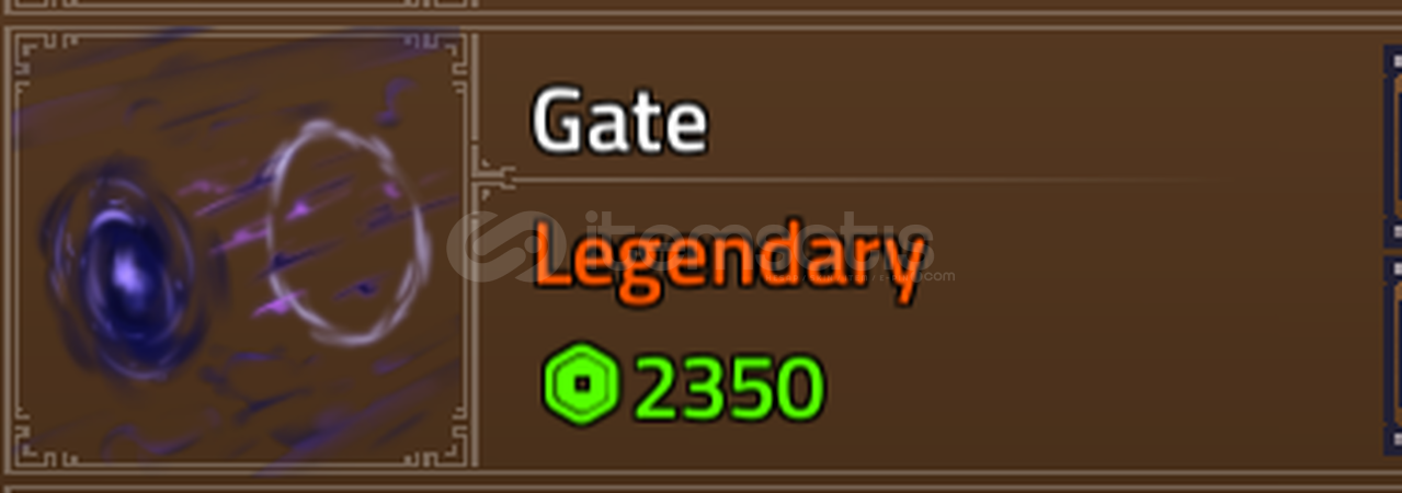 King Legacy PERMANENT Gate King Legacy PERMANENT Gate