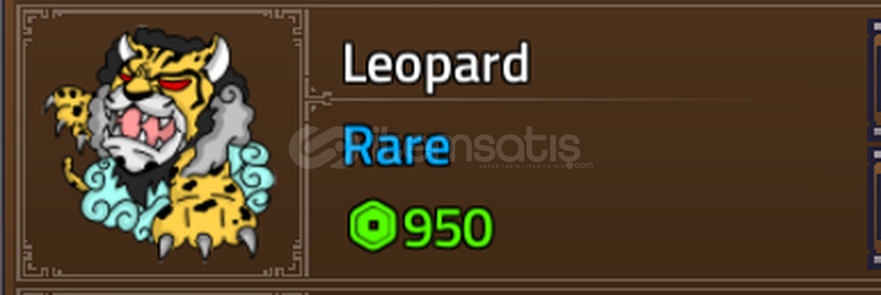 King Legacy PERMANENT Leopard King Legacy PERMANENT Leopard