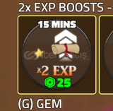 King Legacy x2 Exp 15 Mİns