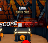 King Player Card | Basketball Zero