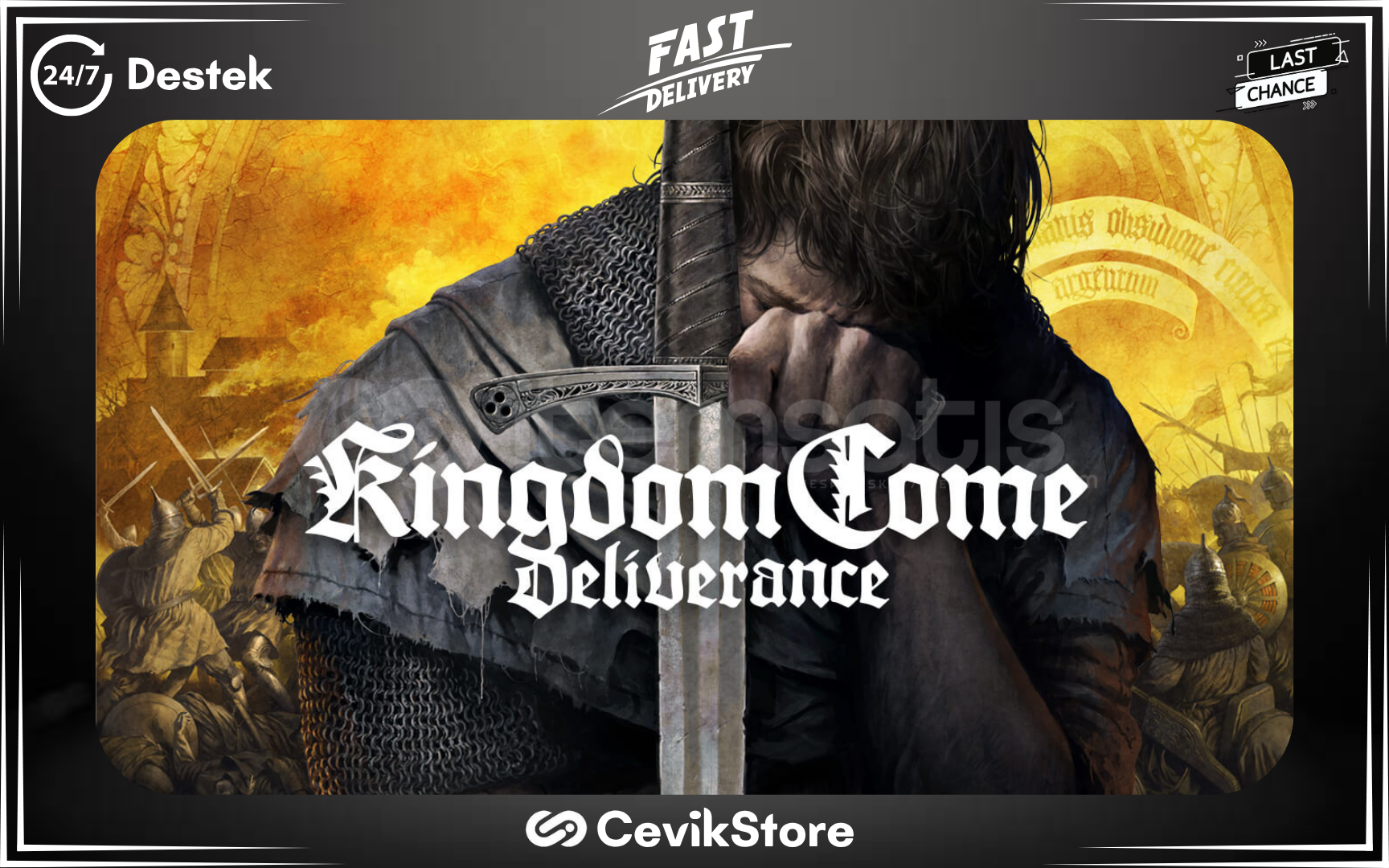 ⭐Kingdom Come: Deliverance + Garanti⭐ ⭐Kingdom Come: Deliverance + Garanti⭐