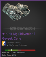 ★ Kırık Diş Eldivenleri | Gevşek Çene