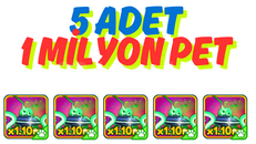 ⭐{KIŞ İNDİRİMİ} 5 Adet 1M pet | Tap Simulator⭐ ⭐{KIŞ İNDİRİMİ} 5 Adet 1M pet | Tap Simulator⭐