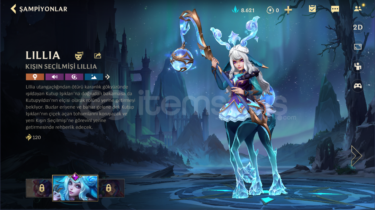 Kışın Seçilmişi Lillia + Havuz Partisi Lee Sin Kışın Seçilmişi Lillia + Havuz Partisi Lee Sin