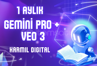 [KİŞİSEL] 1 AYLIK GEMINI PRO + VEO 3 HESAP 