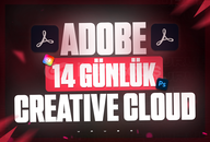 ⭐ Kişisel | Adobe Creative 14 Günlük Üyelik⭐