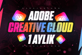 KİŞİSEL | Adobe Creative Cloud 1 Aylık