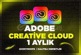 ⭐️KİŞİSEL | Adobe Creative Cloud 1 Aylık⭐️