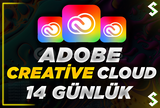 Adobe Creative Cloud 14 Günlük + KİŞİSEL