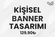 Kişisel Banner Tasarımı - Gün İçinde Teslim
