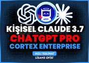 Kişisel ChatGPT Pro - Claude 3.7 Sonnet - 1 Ay