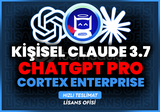 Kişisel ChatGPT Pro - Claude 3.7 Sonnet - 1 Ay
