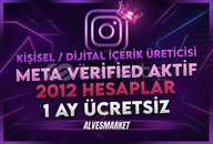 KİŞİSEL/CREATOR 1AY FREE META AKTİF HESAPLAR