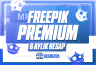 KİŞİSEL FREEPİK PREMİUM 6 AYLIK - Oto. Teslim